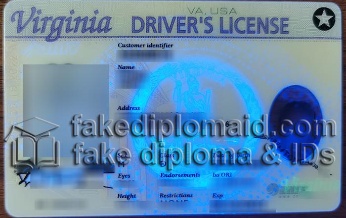 Virginia Driver license