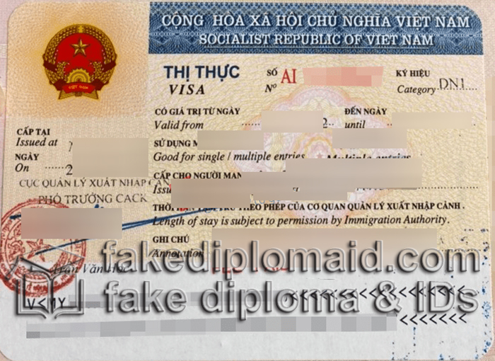 Vietnam visa