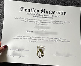 Bentley master degree
