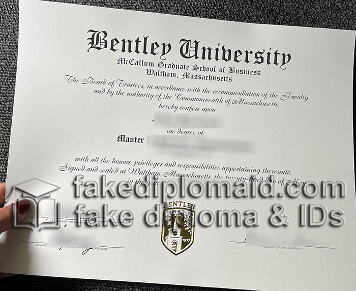 Bentley Uni degree
