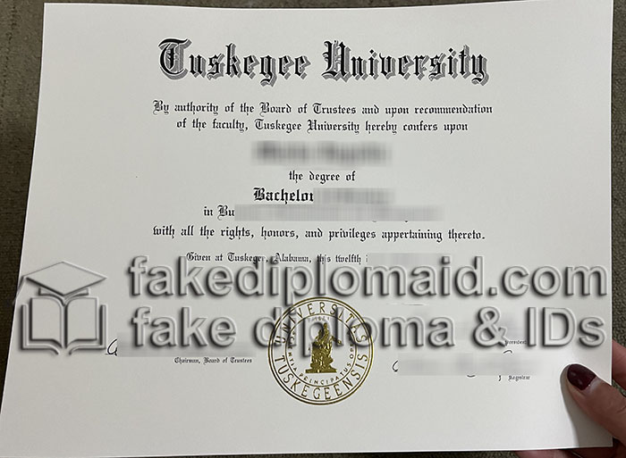 Tuskegee Uni degree