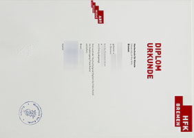 Read more about the article HFK Bremen diplom URKUNDE, Hochschule für Künste Bremen diploma