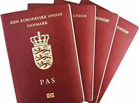 Danmark passport fake