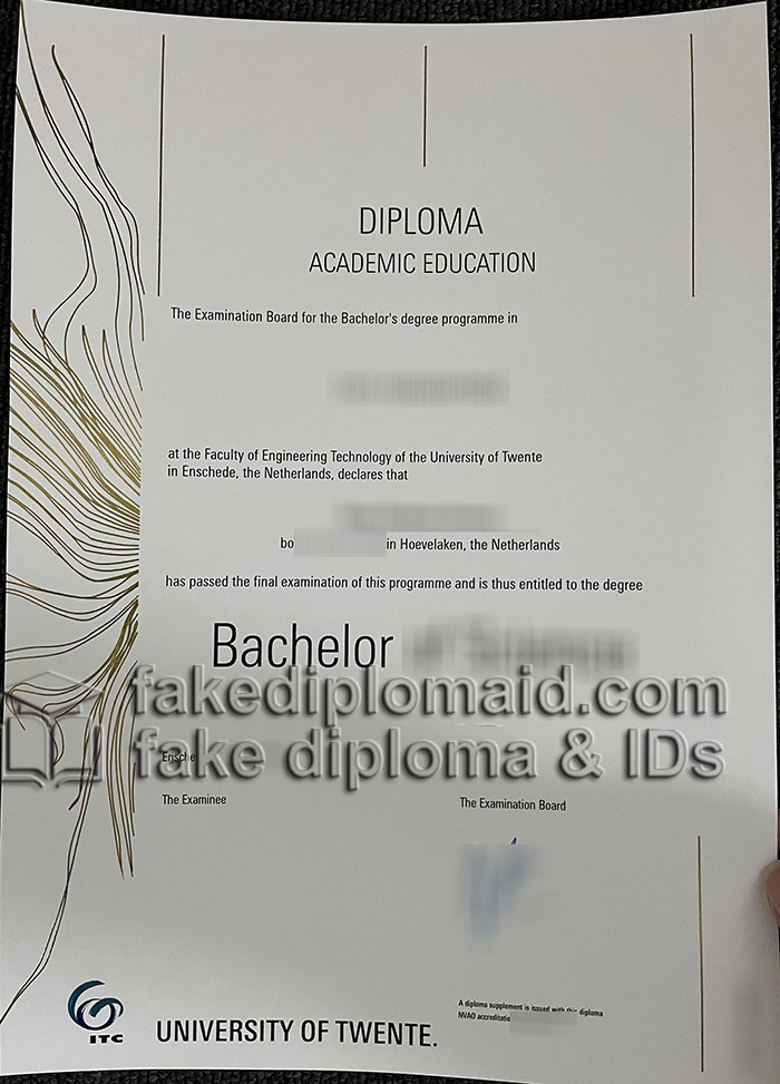 University of Twente diploma