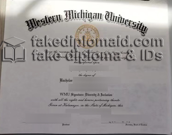 WMU diploma