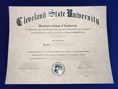 Read more about the article I would like to buy a fake Cleveland State University Diploma for better jobs