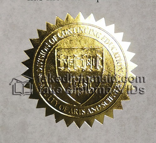 Fake HES Diploma Seal