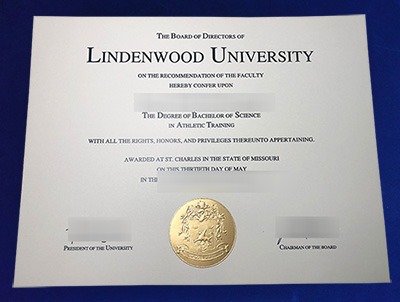 Fake Lindenwood University Diploma