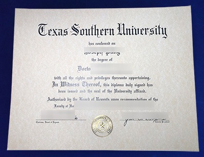 Read more about the article The Major Benefit of Buy a Fake TSU Diploma, Fake Texas Southern University Diploma