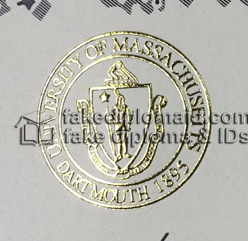 University of Massachusetts diploma seal