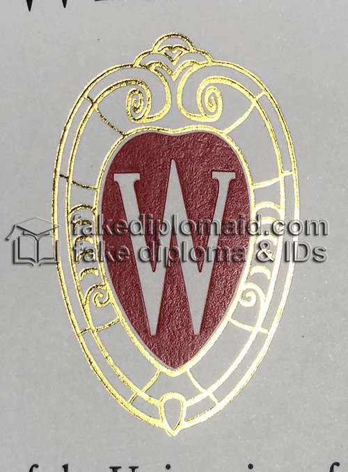 University of Wisconsin–Madison Diploma seal