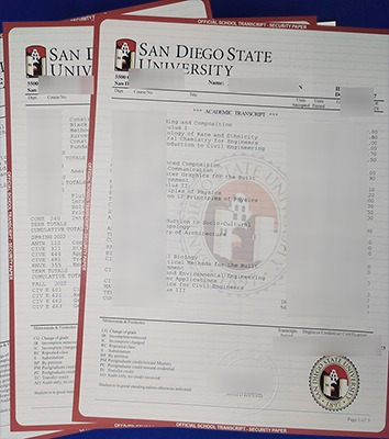 Read more about the article Obtaining a Fake SDSU Transcript, Fake San Diego State University Transcript