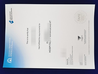 Fake TIWA Diploma