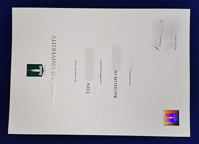 Fake Macquarie University Diploma