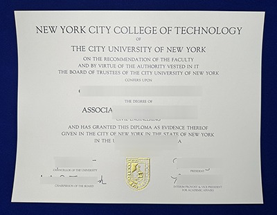 Fake City Tech Diploma