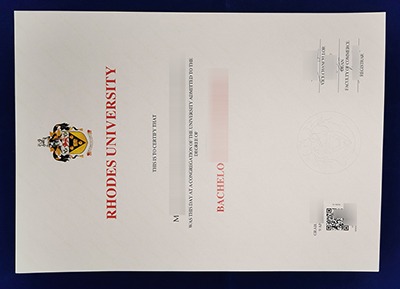 Rhodes University Diploma