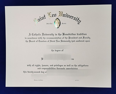 Fake Saint Leo University Diploma