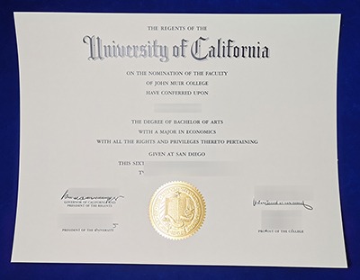 UC San Diego Diploma