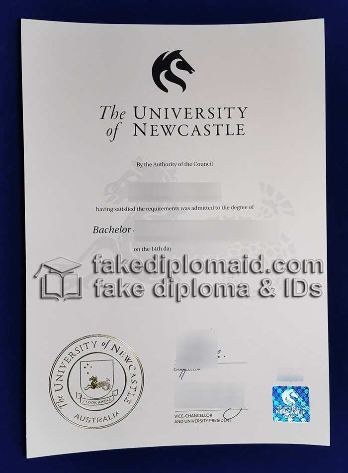Fake University of Newcastle degree