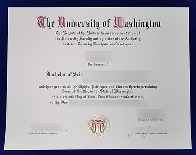 Fake WUSTL Diploma