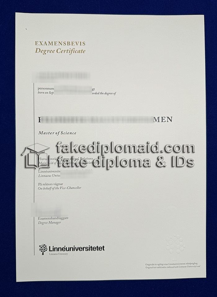 Fake LNU Diploma