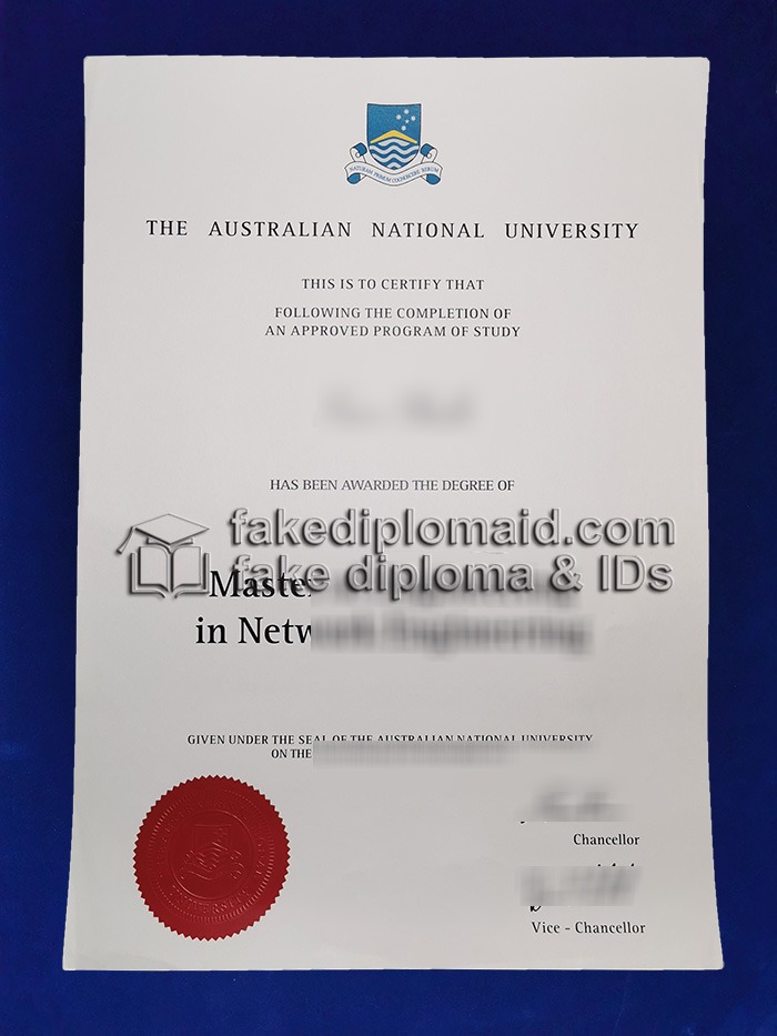 Fake ANU Degree