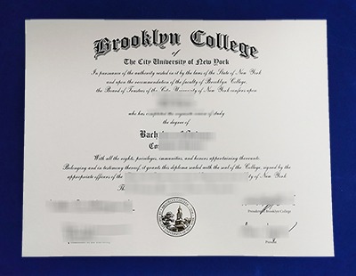 Fake Brooklyn College Diploma