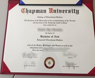 Fake Chapman University Diploma