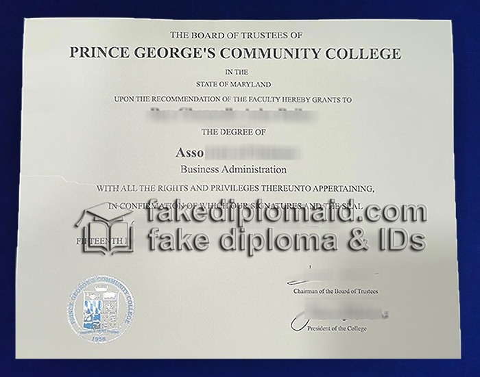 Fake PGCC Diploma