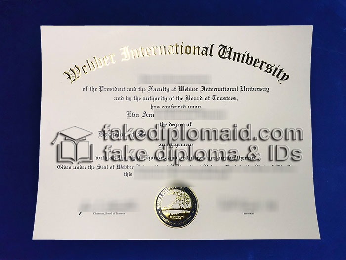 Fake WIU Diploma