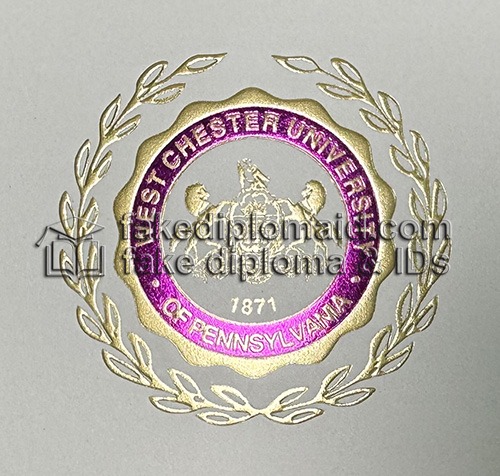 West Chester University Diploma seal