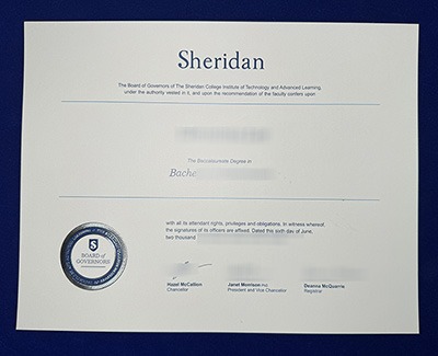 Sheridan College Diploma