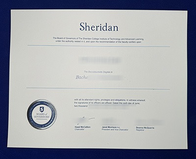 Sheridan College Diploma
