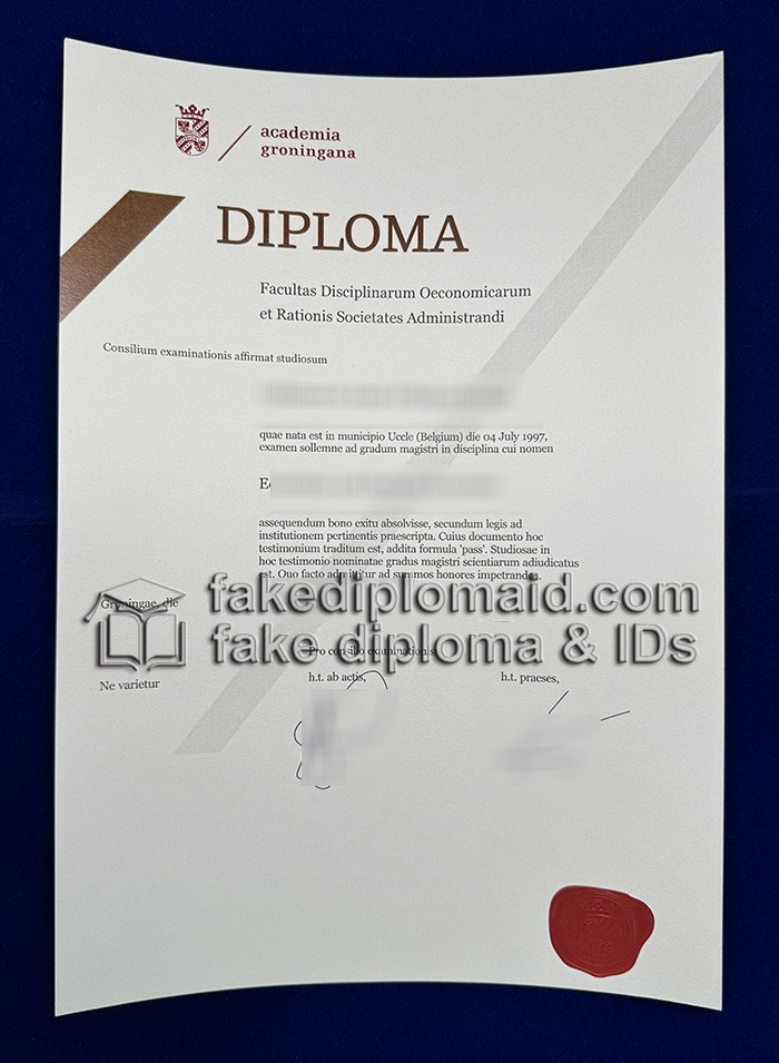 University of Groningen Diploma