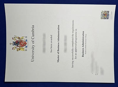 University of Cumbria Degree