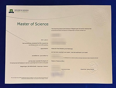 WUR Diploma