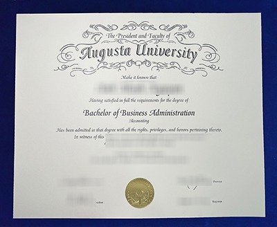 Augusta University Diploma