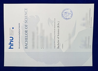 HHU Urkunde