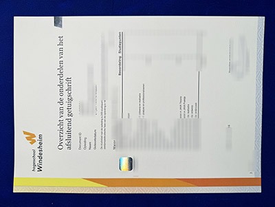Hogeschool Windesheim Transcript