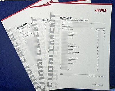 Avans Hogeschool Transcript