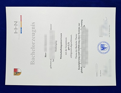 Read more about the article Obtaining Hochschule Heilbronn Zeugnis, Fake HHN Transcript