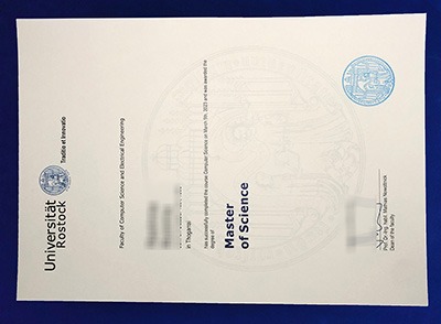 Universität Rostock Urkunde