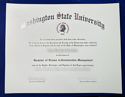 Washington State University Diploma