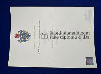 Birmingham City University degree