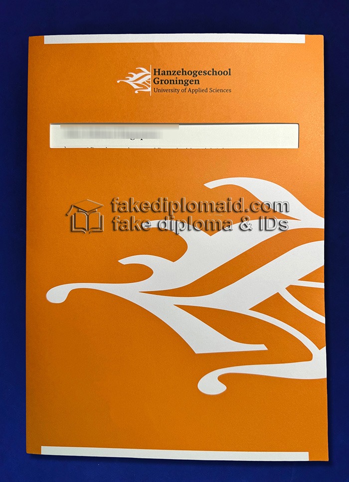 Hanze University of Applied Sciences Diploma Cover Hanze University of Applied Sciences Diploma Cover
